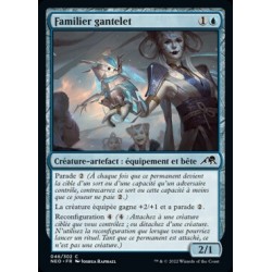 (FOIL) Bleue - Familier gantelet (C) [NEO]