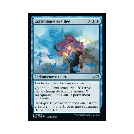 (FOIL) Bleue - Conscience éveillée (U) [NEO]