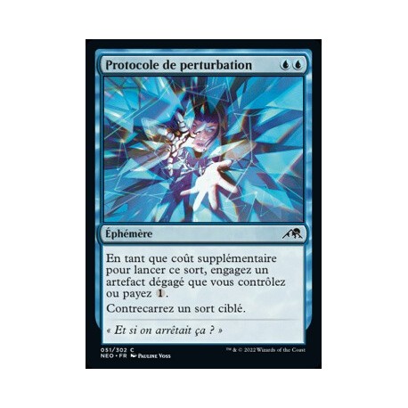(FOIL) Bleue - Protocole de perturbation (C) [NEO]