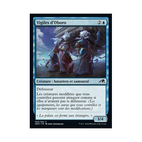 (FOIL) Bleue - Vigiles d'Oboro (C) [NEO]