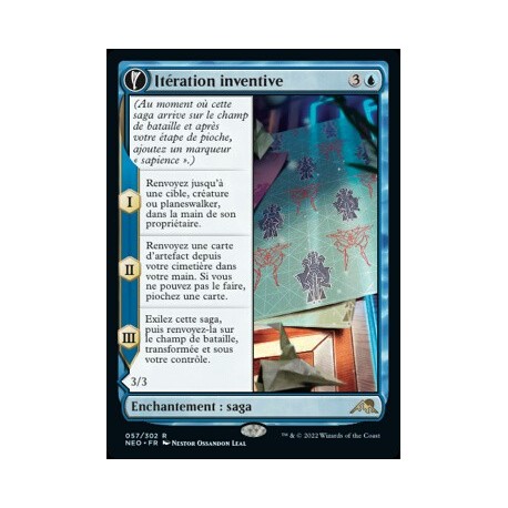 (FOIL) Bleue - Itération inventive (R) [NEO]