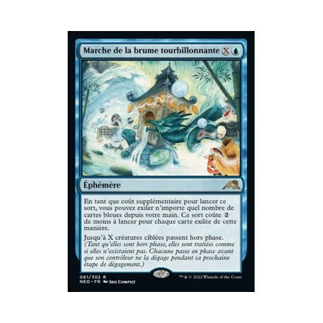 (FOIL) Bleue - Marche de la brume tourbillonnante (R) [NEO]