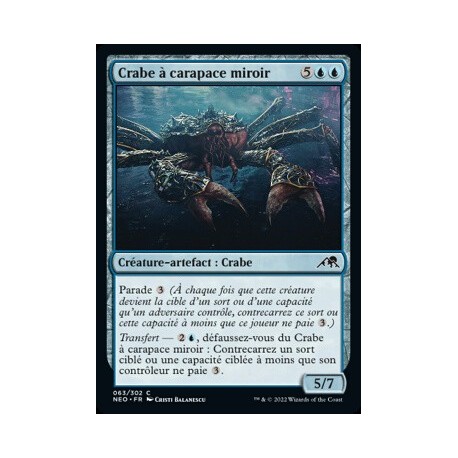 (FOIL) Bleue - Crabe à carapace miroir (C) [NEO]