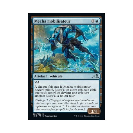 (FOIL) Bleue - Mecha mobilisateur (U) [NEO]