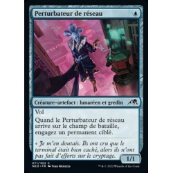 (FOIL) Bleue - Perturbateur de réseau (C) [NEO]