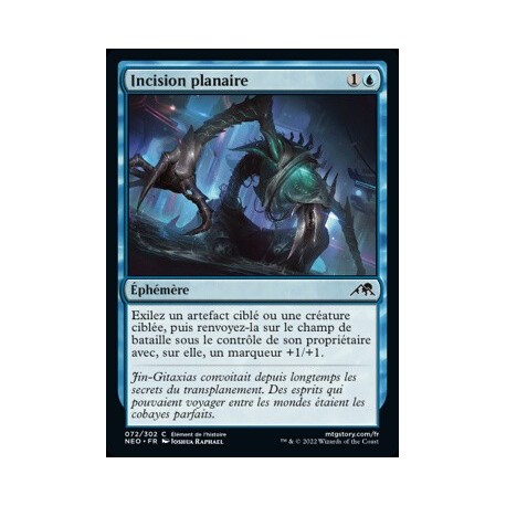 (FOIL) Bleue - Incision planaire (C) [NEO]