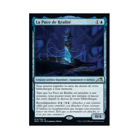 (FOIL) Bleue - La Puce de Réalité (R) [NEO]
