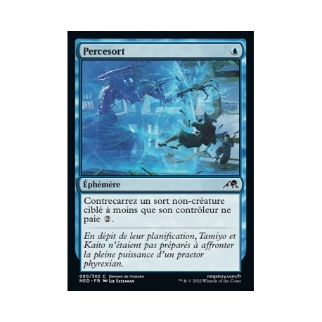 (FOIL) Bleue - Percesort (C) [NEO]
