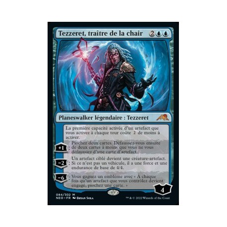 (FOIL) Bleue - Tezzeret, traître de la chair (M) [NEO]