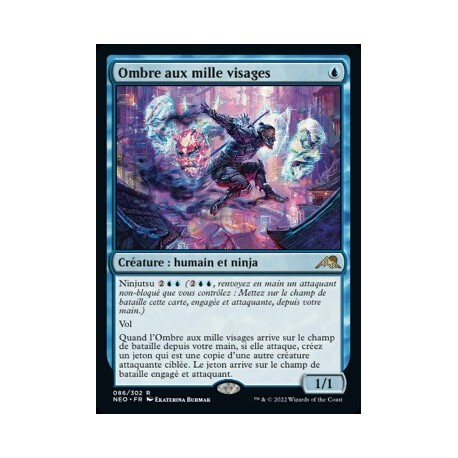 (FOIL) Bleue - Ombre aux mille visages (R) [NEO]