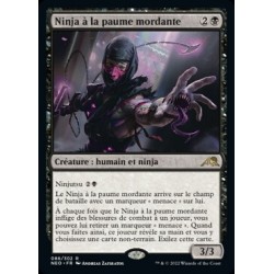 (FOIL) Noire - Ninja à la paume mordante (R) [NEO]