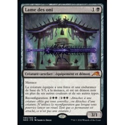 (FOIL) Noire - Lame des oni (M) [NEO]