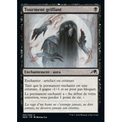 (FOIL) Noire - Tourment griffant (C) [NEO]