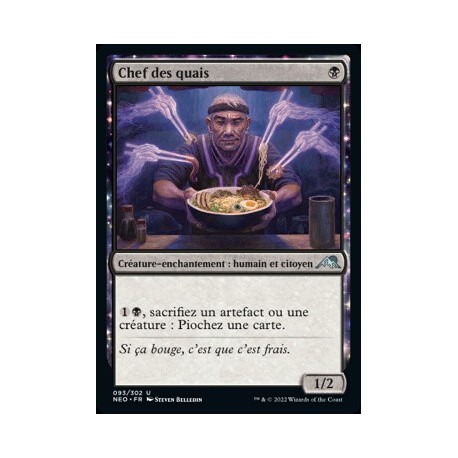 (FOIL) Noire - Chef des quais (U) [NEO]