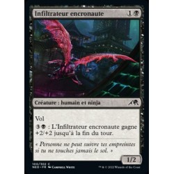 (FOIL) Noire - Infiltrateur encronaute (C) [NEO]