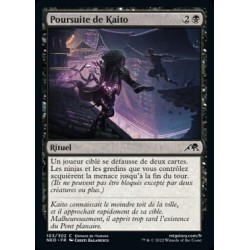 (FOIL) Noire - Poursuite de Kaito (C) [NEO]