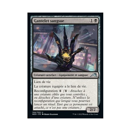(FOIL) Noire - Gantelet sangsue (U) [NEO]