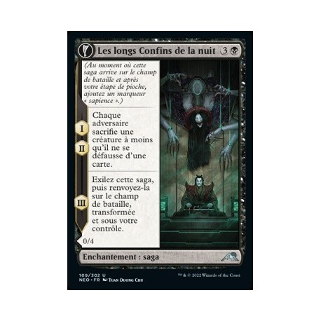 (FOIL) Noire - Les longs Confins de la nuit (U) [NEO]