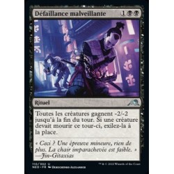 (FOIL) Noire - Défaillance malveillante (U) [NEO]