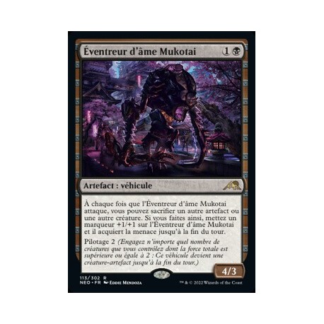 (FOIL) Noire - Éventreur d'âme Mutokai (R) [NEO]