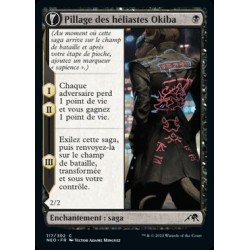 (FOIL) Noire - Pillage des héliastes Okiba (C) [NEO]