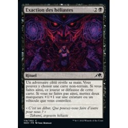 (FOIL) Noire - Exaction des héliastes (C) [NEO]