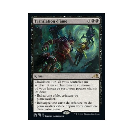 (FOIL) Noire - Translation d'âme (R) [NEO]