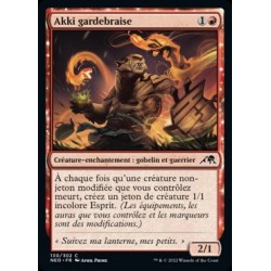 (FOIL) Rouge - Akki gardebraise (C) [NEO]