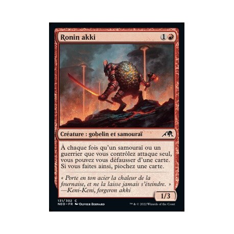 (FOIL) Rouge - Ronin akki (C) [NEO]