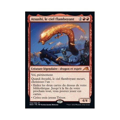 (FOIL) Rouge - Atsushi, le ciel flamboyant (M) [NEO]