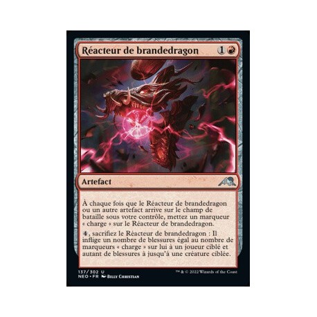(FOIL) Rouge - Réacteur de brandedragon (U) [NEO]