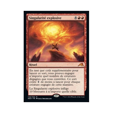 (FOIL) Rouge - Singularité explosive (M) [NEO]