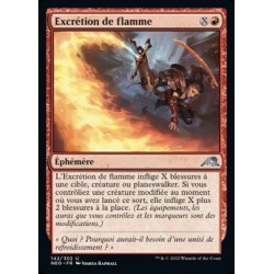 (FOIL) Rouge - Excrétion de flamme (U) [NEO]