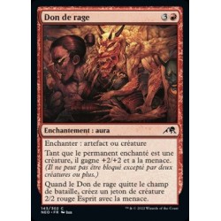 (FOIL) Rouge - Don de rage (C) [NEO]