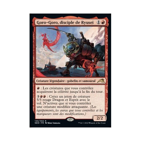(FOIL) Rouge - Goro-Goro, disciple de Ryusei (R) [NEO]
