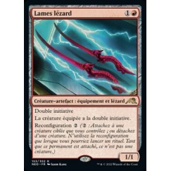 (FOIL) Rouge - Lames lézard (R) [NEO]