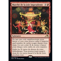 (FOIL) Rouge - Marche de la joie imprudente (R) [NEO]