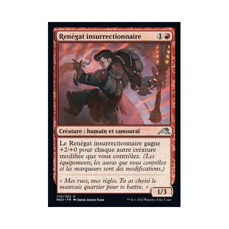 (FOIL) Rouge - Renégat insurrectionnaire (U) [NEO]