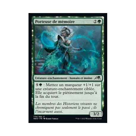 (FOIL) Verte - Porteuse de mémoire (C) [NEO]