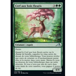 (FOIL) Verte - Cerf aux bois fleuris (U) [NEO]
