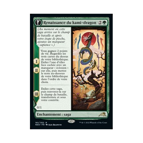 (FOIL) Verte - Renaissance du Kami-dragon (R) [NEO]