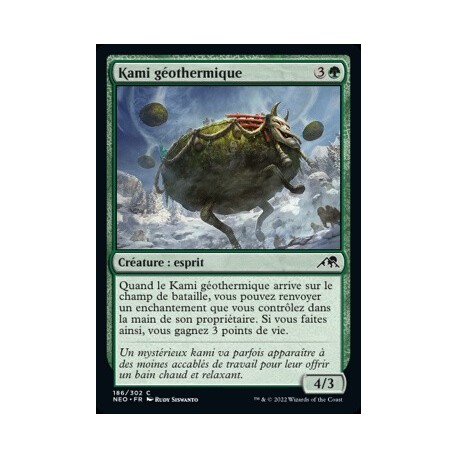 (FOIL) Verte - Kami géothermique (C) [NEO]