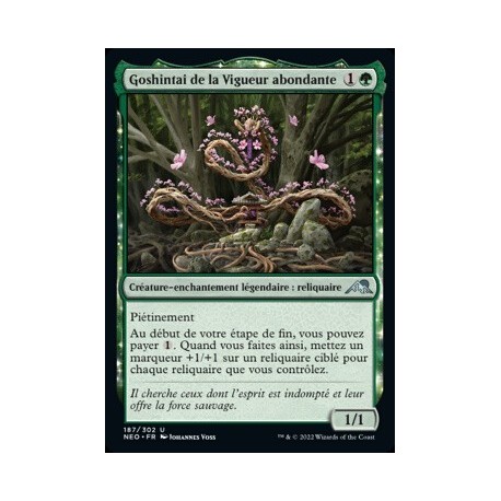 (FOIL) Verte - Goshintai de la Vigueur abondante (U) [NEO]