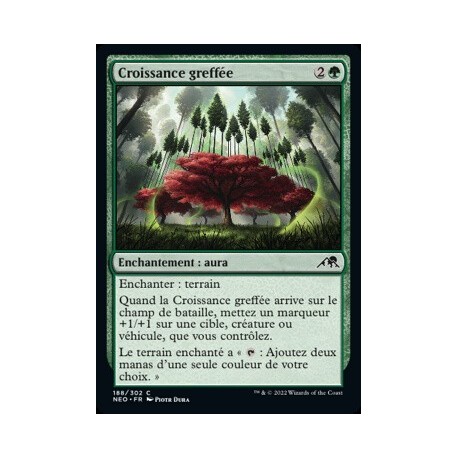 (FOIL) Verte - Croissance greffée (C) [NEO]