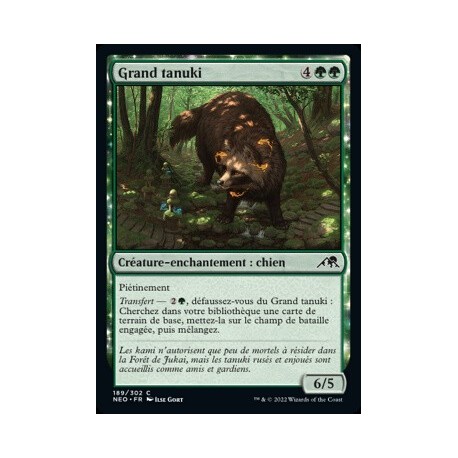 (FOIL) Verte - Grand tanuki (C) [NEO]