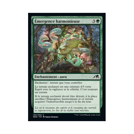(FOIL) Verte - Émergence harmonieuse (C) [NEO]
