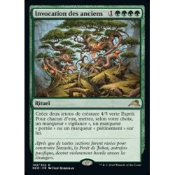 (FOIL) Verte - Invocation des anciens (R) [NEO]