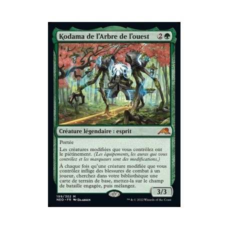 (FOIL) Verte - Kodama de l'arbre de l'ouest (M) [NEO]