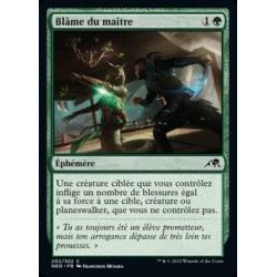 (FOIL) Verte - Blâme du maître (C) [NEO]
