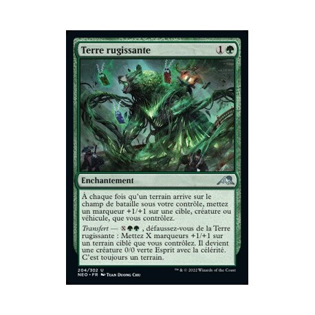 (FOIL) Verte - Terre rugissante (U) [NEO]